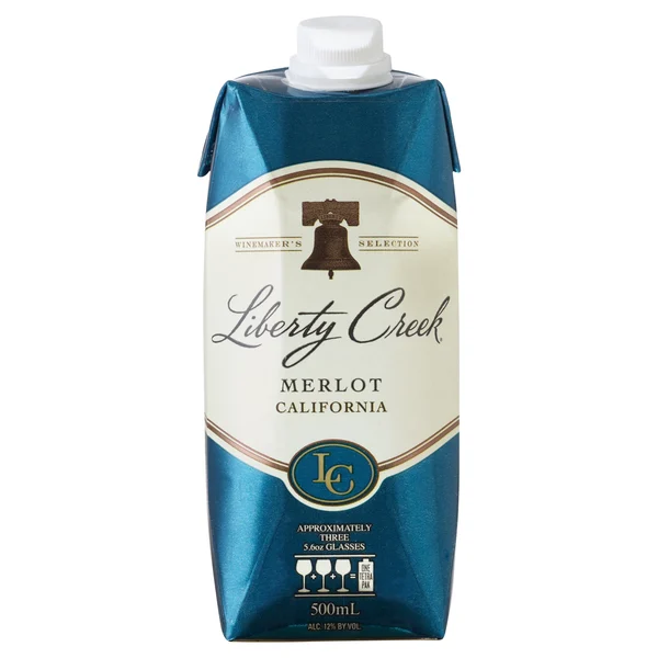 Liberty Creek Vineyards Merlot Red Wine Tetra