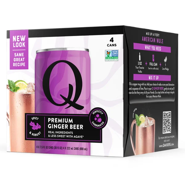 Q Mixers Ginger Beer, Premium Cocktail Mixer