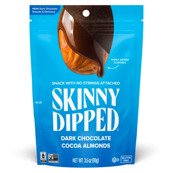 SkinnyDipped Almonds, Dark Chocolate Cocoa