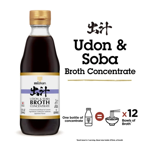 Mizkan Udon and Soba Broth Concentrate, 12 FL oz