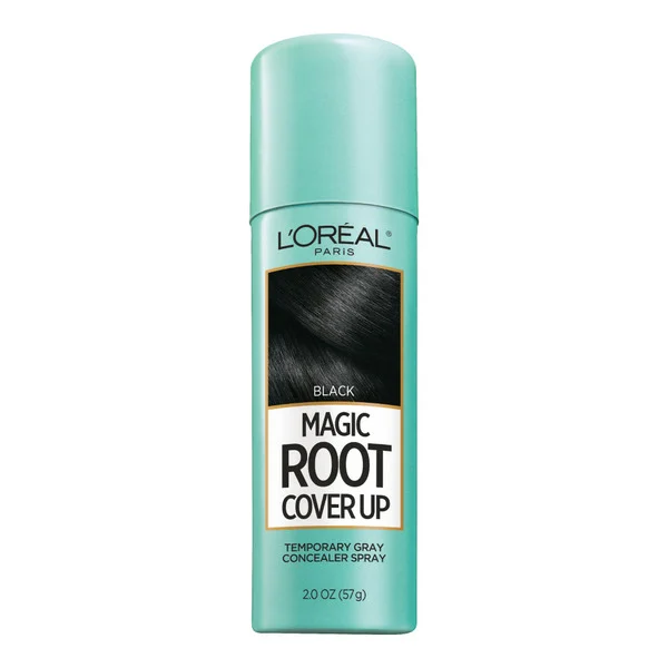 L'Oreal Temporary Concealer Spray for Gray, Black