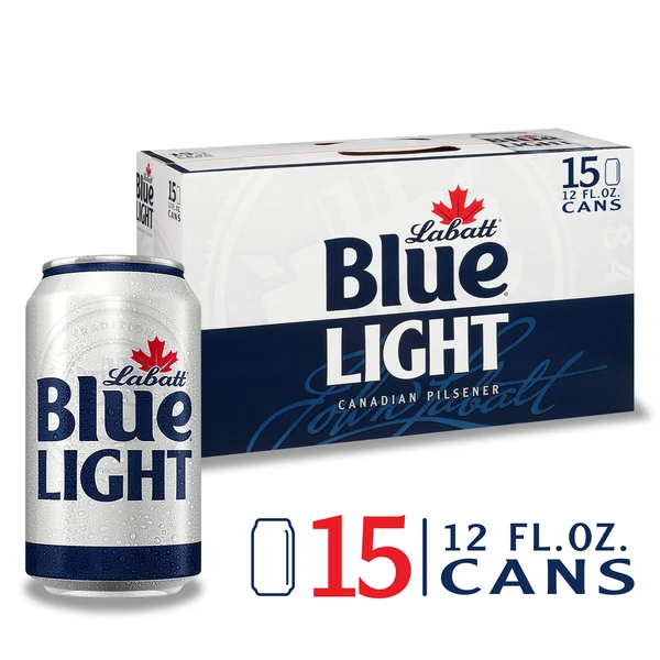 Labatt Beer, Light, Canadian Pilsener, Imported