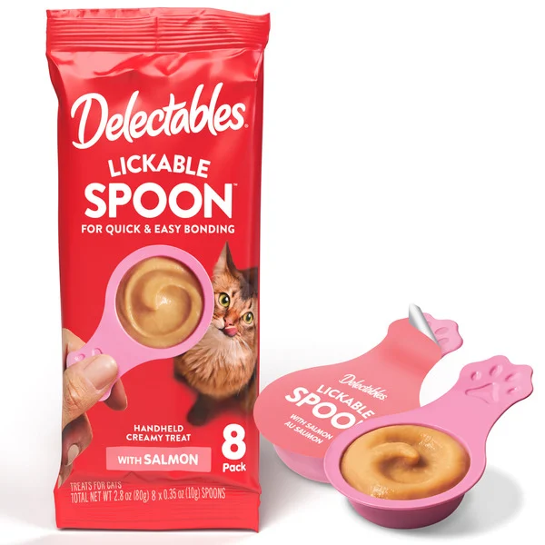 Delectables Lickable Spoon Salmon
