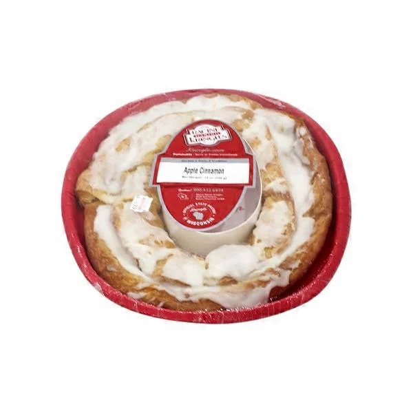 Racine Bakery Apple Cinnamon Oval Kringle