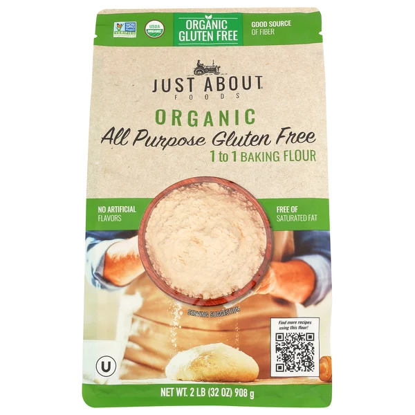 Just About Foods Organic Gluten Free All Purpose Flour