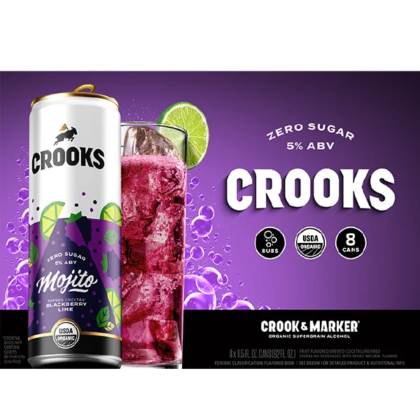 Crooks Blackberry Lime Mojito