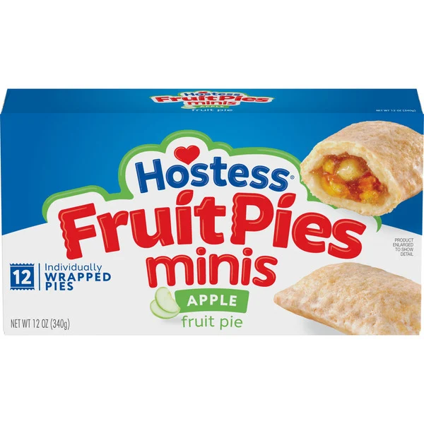 Hostess Fruit Pies with Apple Flavored Filling