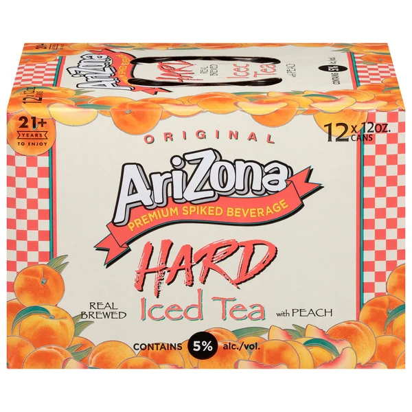 AriZona Hard Iced Tea with Peach