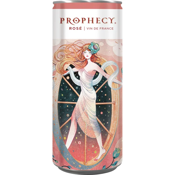 Prophecy Rosé Wine Can
