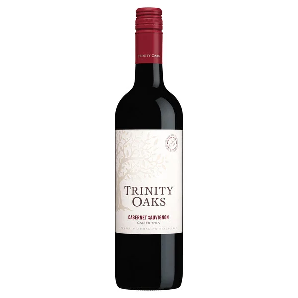 Trinity Oaks Cabernet Sauvignon Red Wine, 750mL Wine Bottle