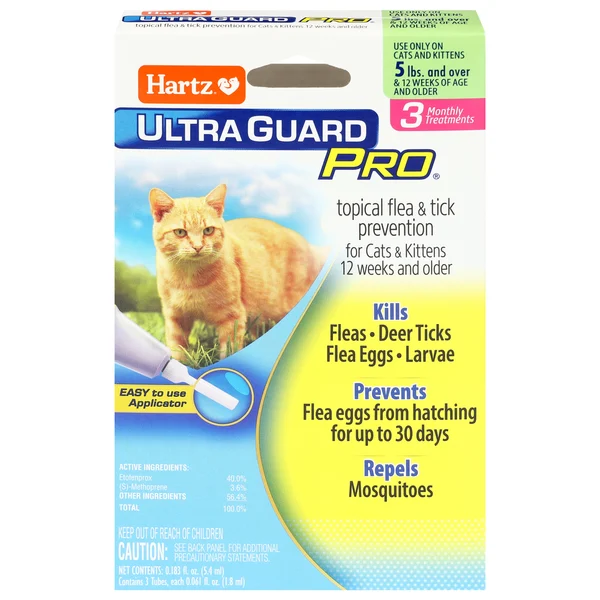 Hartz Topical Flea & Tick Prevention for Cats & Kittens