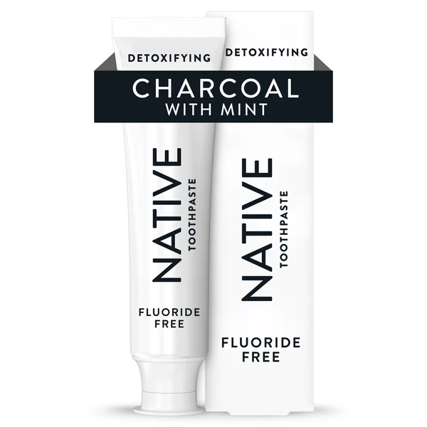 Native Charcoal with Mint Fluoride Free Toothpaste