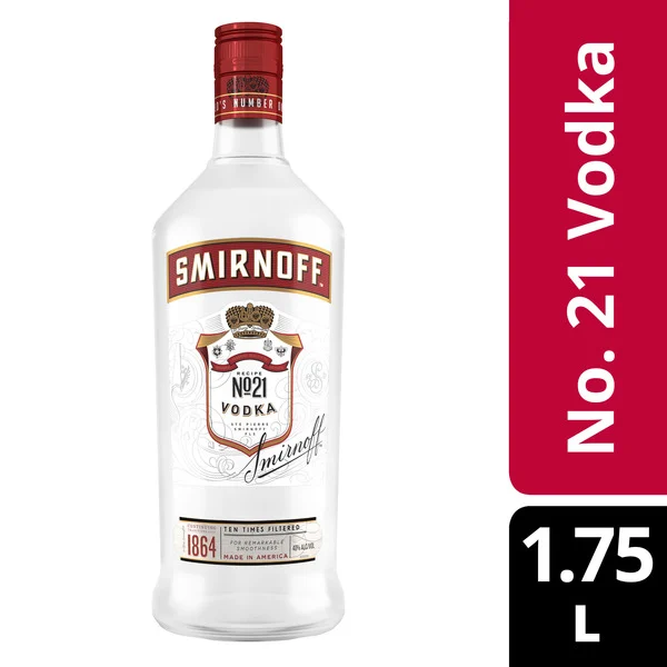 Smirnoff No. 21 80 Proof Vodka
