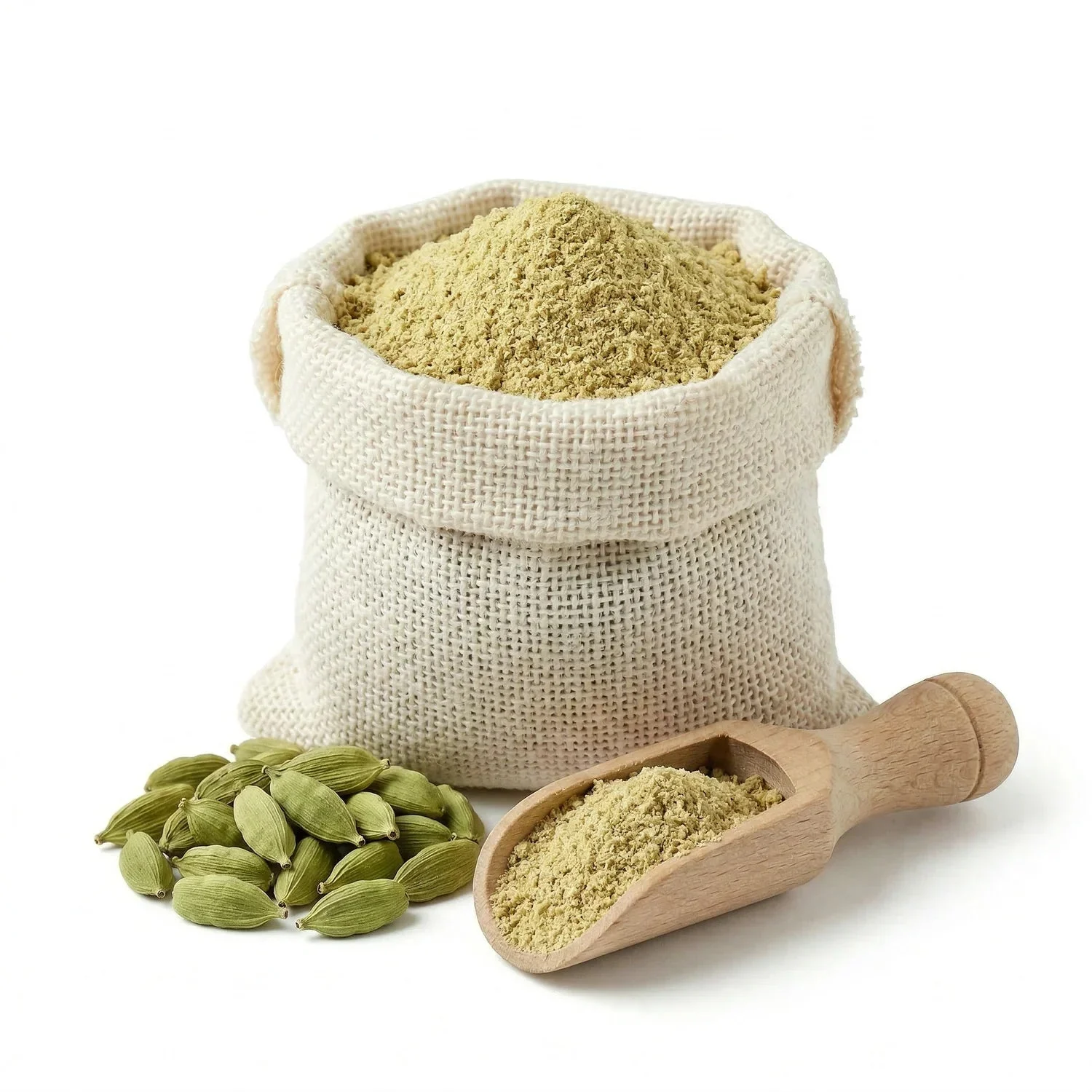 Naturevibe Botanicals Ground Green Cardamom (Elaichi Powder) - 1.1 lbs | Aromatic Spice for Elevating Sweet and Savory Delights | Perfect for Baking, Cooking, and Wellness!