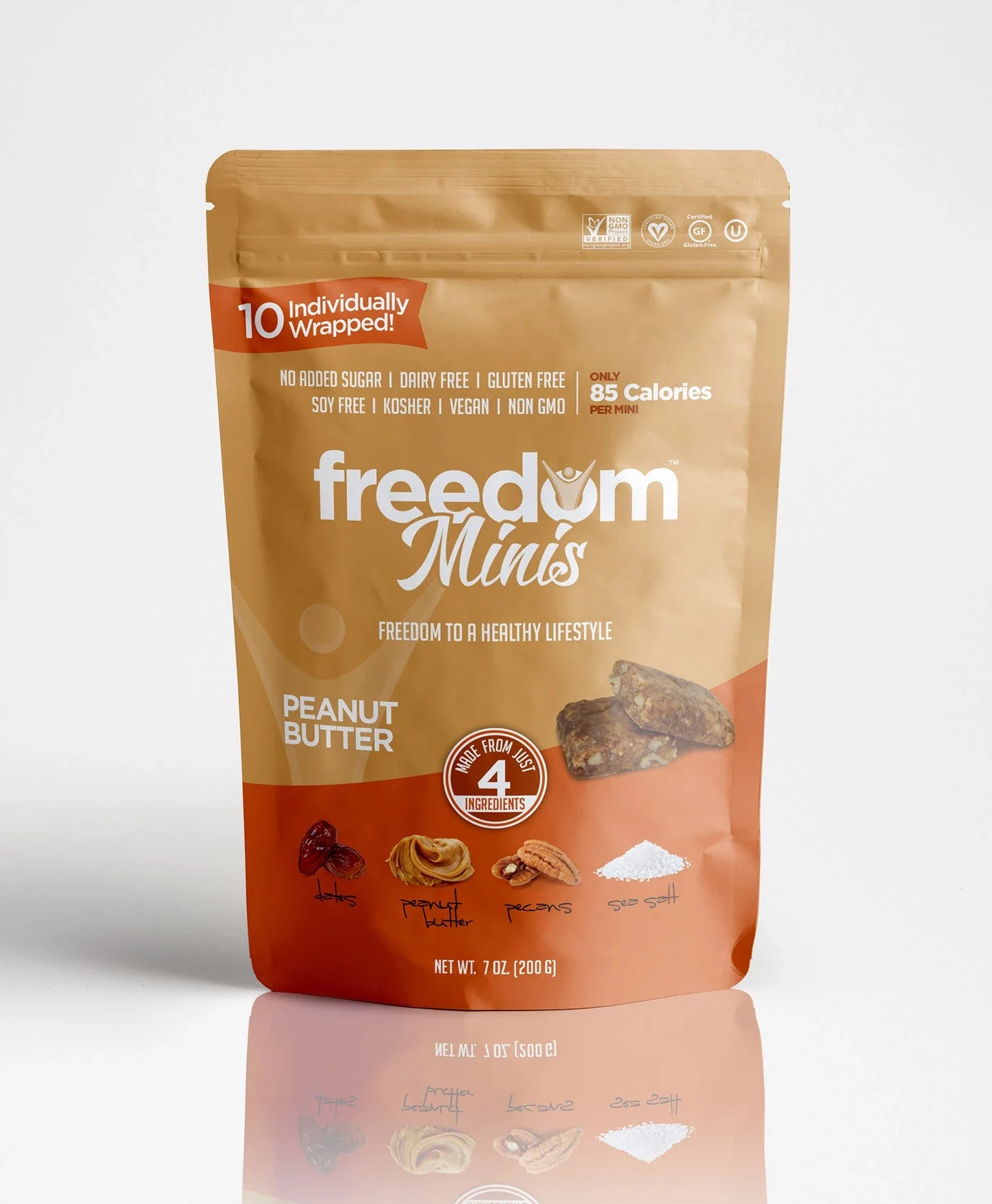 Freedom Bar Peanut Butter Minis 7oz