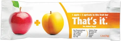Thats it - Apple & Apricot Fruit Bar