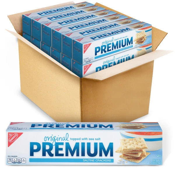 Premium Crackers Convenience Supermix Original 4 Ounce Size - 12 Per Case.