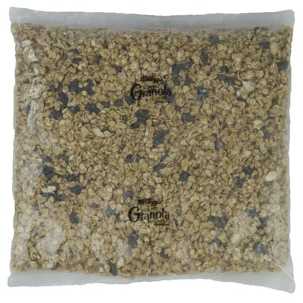 Kellogg's Low Fat Granola Cereal With Raisins 50 Ounce Size - 4 Per Case.
