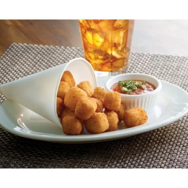 Fred's Breaded Cheddar Cheese Cube Box 4 Pound Each - 6 Per Case.