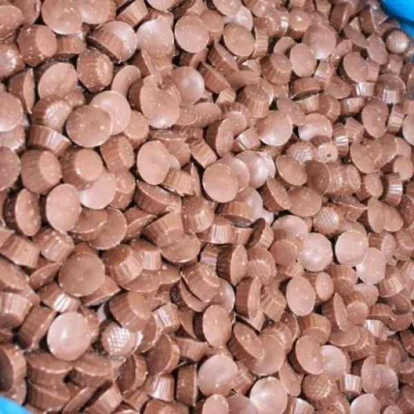 Milk Chocolate Fudge Mini Cups 30 Pound Each - 1 Per Case.