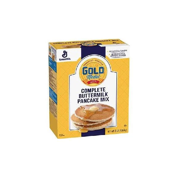 Gold Medal Complete Pancake Mix Buttermilk 5 Pound Each - 6 Per Case.