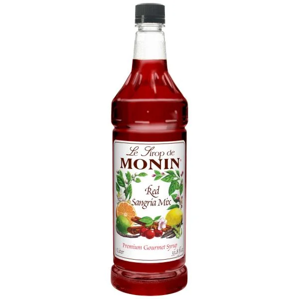 Monin Red Sangria Mix 1 Liter - 4 Per Case.