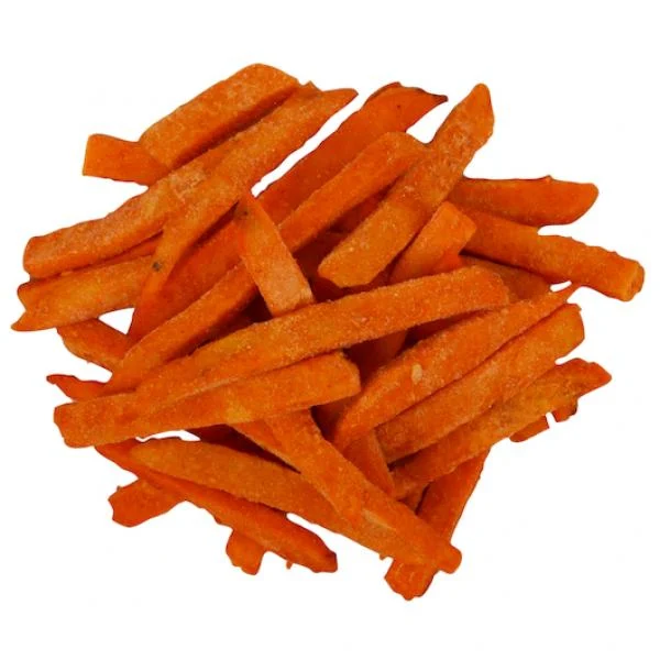 Platter Fries Frozen French Fried Sweet Potatoes 3 Pound Each - 5 Per Case.