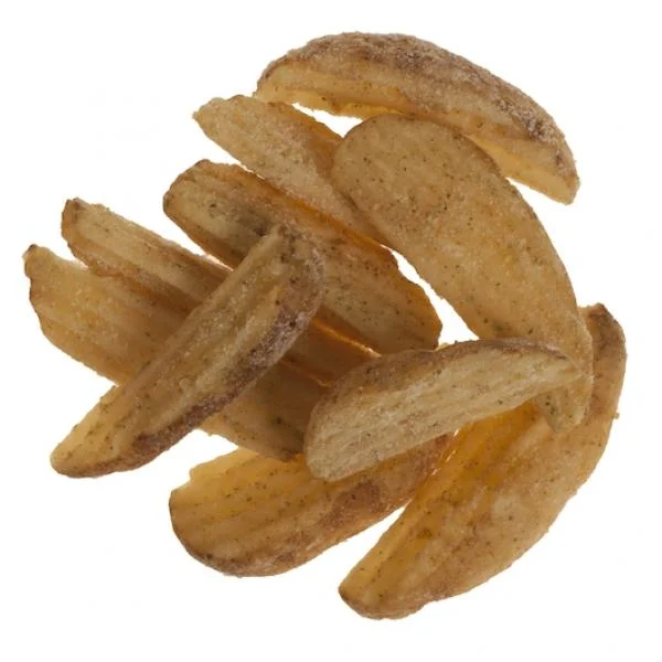 Mccain Route Cut Deli Crinkle Wedges Xs 5 Pound Each - 36 Per Case.