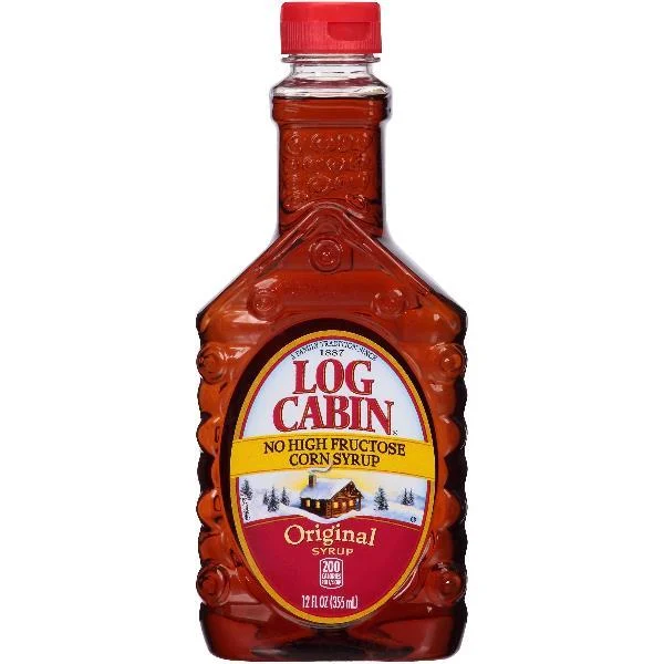 Log Cabin Original Pancake Syrup 12 Fluid Ounce - 12 Per Case.