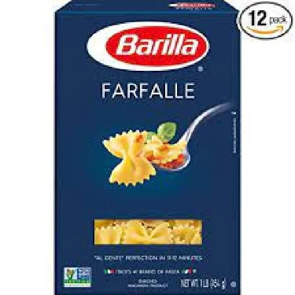 Farfalle Barilla USA 160 Ounce Size - 2 Per Case.