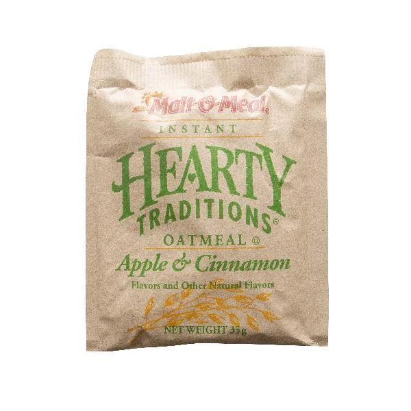 Hearty Trad Ins Oat Apl & Cin 1.23 Ounce Size - 200 Per Case.