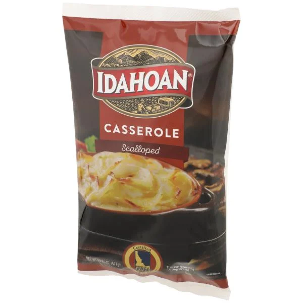 Idahoan Slices Scalloped Potatoes Hs 20.35 Ounce Size - 12 Per Case.