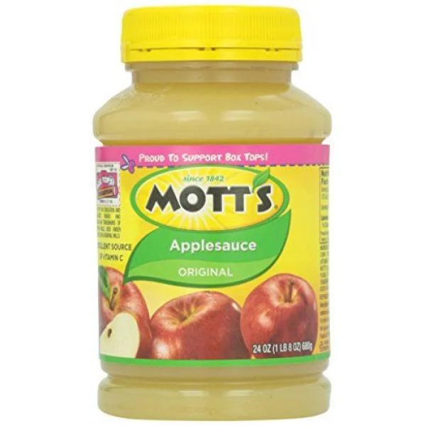 Mott's As Apple Jar Pet 24 Ounce Size - 12 Per Case.