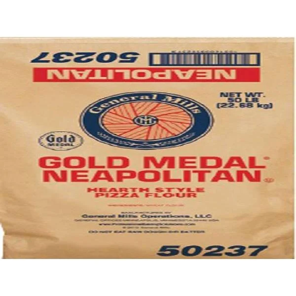 Gold Medal Neapolitan Pizza Flour Hearthstyle Pizza 50 Pound Each - 1 Per Case.