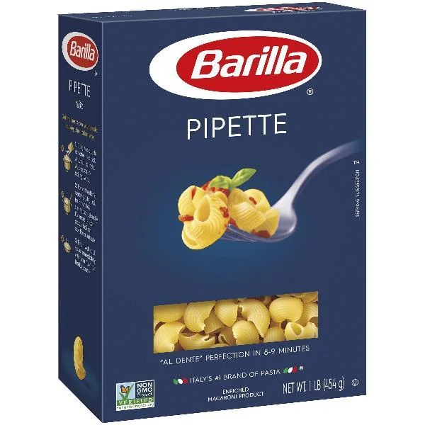 Pipette Barilla USA 16 Ounce Size - 12 Per Case.