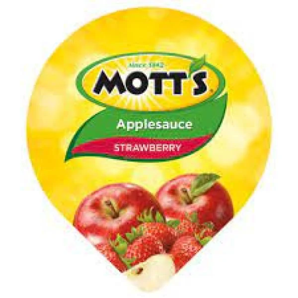 Mott's As Apple Unsw Tub 4.5 Ounce Size - 72 Per Case.