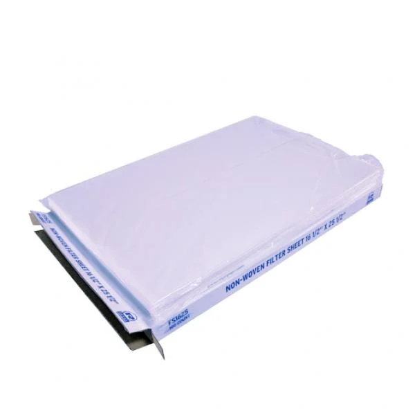 Non-Woven Filter Sheet 16-1/2" X 25-1/2" Pkd100