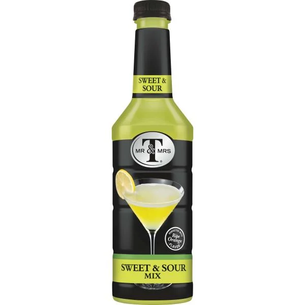 Mr & Mrs T's Sweet & Sour 1 Liter - 6 Per Case.