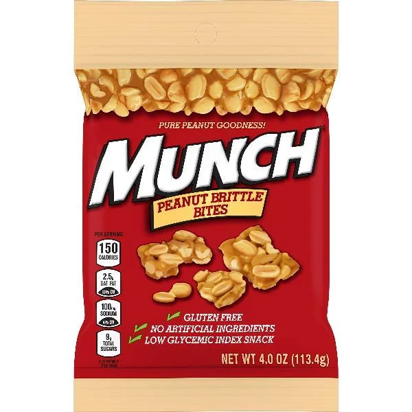 Munch Bites Peg 4 Ounce Size - 12 Per Case.