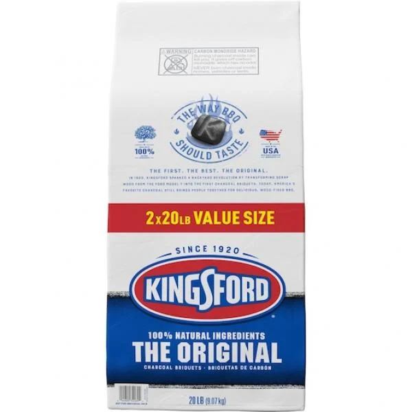 Kingsford Original Charcoal Briquettes 2 - 20 Lb