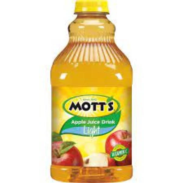 Mott's Light Aj Pet 64 Fluid Ounce - 8 Per Case.