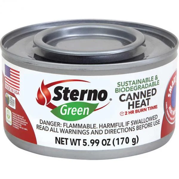 2 Hour Sterno Ethanol Gel Chafing Dish Fuel 72Ct