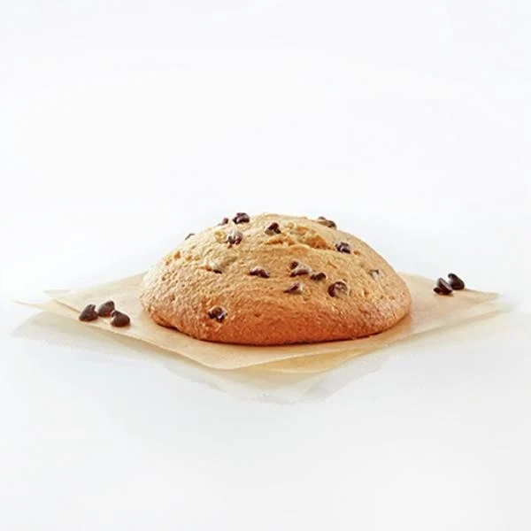Pillsbury Place & Bake Frozen Muffintop Batter Whole Grain Chocolate Chip 2.1 Ounce Size - 1 Per Case.