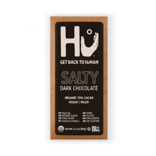 Hu Salty Bar 2.1 Ounce Size - 24 Per Case.