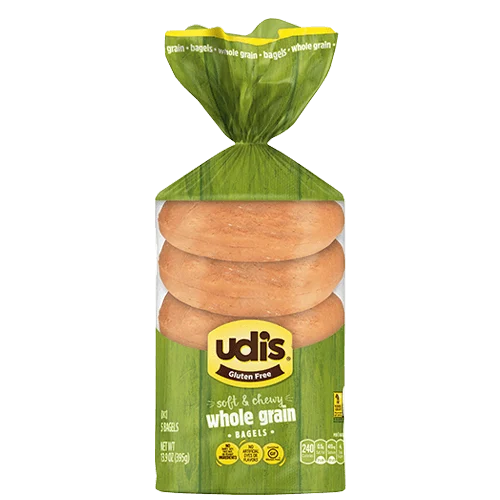 Udis Gluten Free Whole Grain Bagels