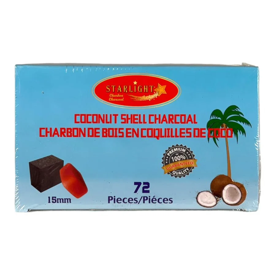 Star Light Coconut Shell Charcoal 72 pieces
